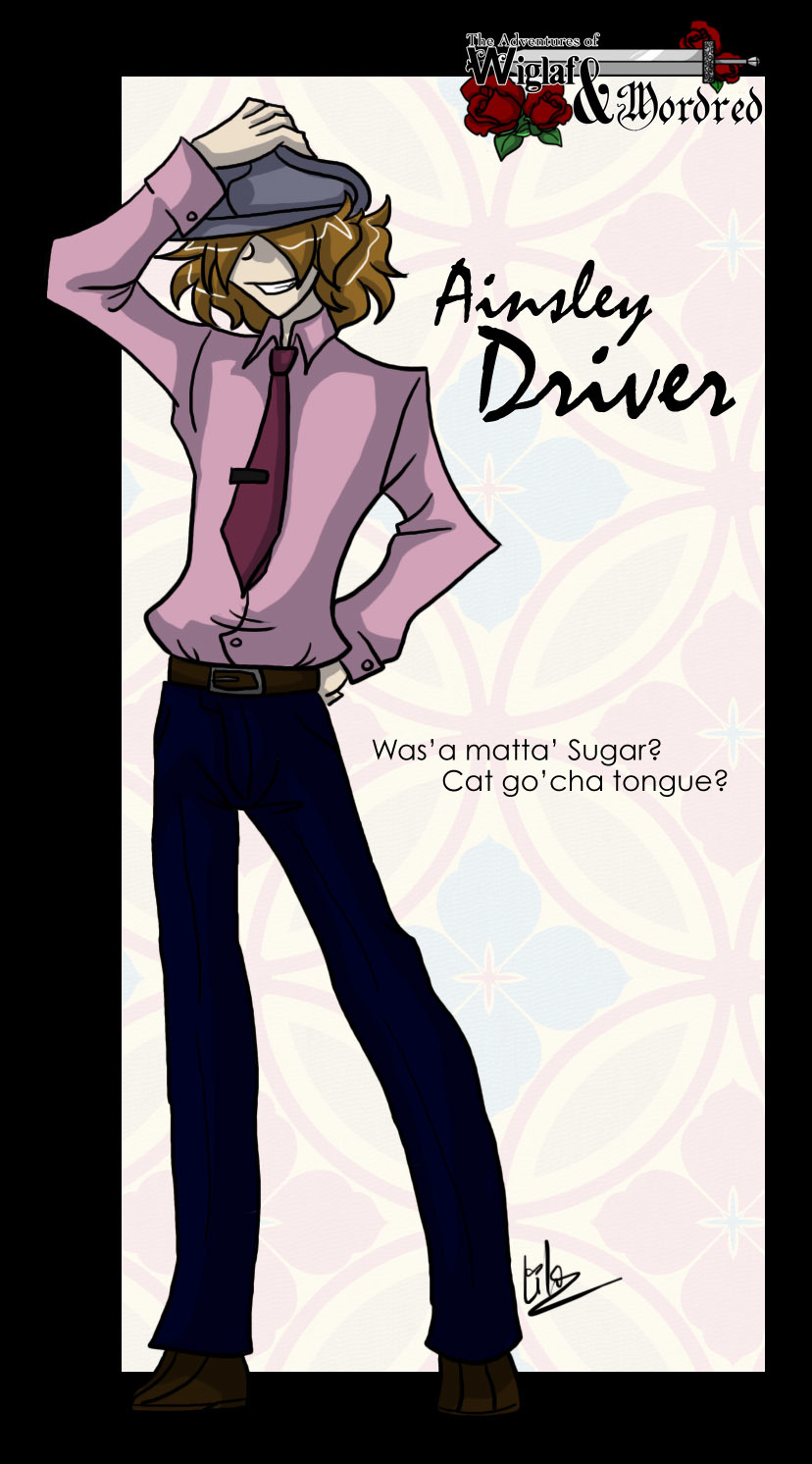 Driver Portrait Art of Driver